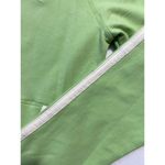 Liz Claiborne  Petite Large Green and White Zip Up Jacket Photo 1