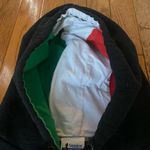Italia black Italy flag hoodie Photo 3