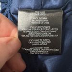 BCBG Paris Dark Blue Cropped Smocked Top Large NWT Photo 9