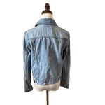 Levi's  Premium Denim Trucker Jacket with Big "E"‎ Women's Size Med Photo 3