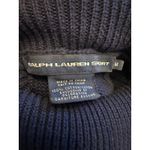 Ralph Lauren  Sport Blue Ribbed Turtleneck Sweater Size M Photo 3