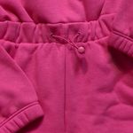 Nike  pink long sleeve sweatshirt romper size small Photo 2