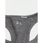 alo Yoga Vixen Crop Top Cut Out Gray Womens Small Activewear Workout Sportswear Photo 3