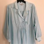 Christian Dior Vintage Lingerie x Neiman Marcus Blue Night Gown M Photo 1
