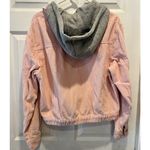 No Boundaries  Pink Corduroy Hoodie Jacket 15 17 XL Coquette Casual Urban Sporty Photo 5