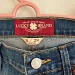Lucky Brand NWT Sofia Straight Cut Solid Wash Blue Jeans Size 8 / 29 Ankle 30” Photo 2