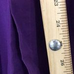 Vintage NY B’WAY purple long sleeve button down red hat society top size large Photo 9