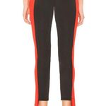 Revolve Lovers + Friends Johnny Joggers Black and Fire Red Size Small Photo 1