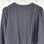 J.Crew NWT Long Puff Sleeve Keyhole Top Shirt Black Size ST Small TALL NEW Photo 8