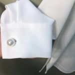 ZARA  Basic Women’s White Long Sleeve Blouse Sheer V Cut Photo 2