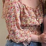 Dress Forum Boutique Floral Blouse Long Sleeve Photo 0