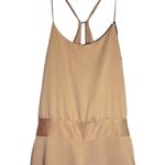 House of Harlow X Revolve Hunter Jumpsuit Camel NWT Size Small 100% Polyester Gold Photo 3