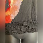 Style & Co black floral blouse Photo 3