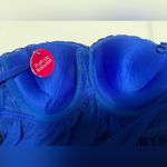 Baby doll lingerie with push up‎ cups. Blue size Large Photo 3