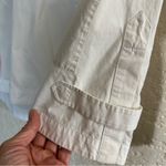 Derek Lam Derek‎ Lam 10 Crosby 2 White Vneck Front Pocket Cotton Pullover Shirt Photo 6