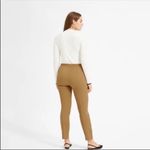 Everlane The Side-Zip Stretch Cotton Ankle Pants Khaki Trousers Office Job SZ 8 Photo 5