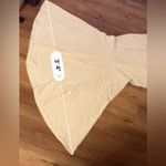 Vintage 1950s 1960s Dress / Ivory Cotton Velvet Sleeveless Dress White Size M Photo 12