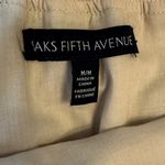 Saks 5th Avenue Saks Fifth Avenue 100% Linen Cream Pencil Skirt Sz‎ M Photo 4