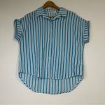 Jon & anna  Casual Striped Button-Up Contemporary Blouse Photo 1