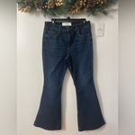Hollister Curvy high-rise Dark Wash Flare Jeans Photo 2