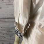 Marisa Baratelli 1990s Silk Blouse Black White Abstract Trim Size 12 Photo 10