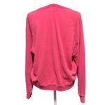 the GREAT. College Sweatshirt in Bright Rouge • Made in USA • Size 1(S) Pink Photo 1