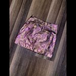 H&M Elegant Purple and Gold Skirt Photo 4