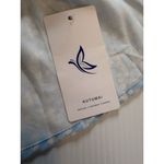 Milkmaid Dress Tallulah Blue White Floral Midi Sz M Cottagecore Peasant Kutumai Size M Photo 9