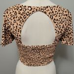 Forever 21  leopard crop top size small Photo 6