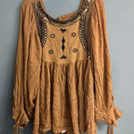 Amanda’s Collection Rayon Boho embroidered Western Coastal Cowgirl XXL NEW 730 Tan Photo 0