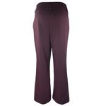 Alfani Women's Purple High Waisted Flared Bootcut Trousers Dress Pants Size 2S Photo 2