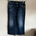 Lee Vintage Modern High Rise Wide Leg Cropped Denim Jeans Photo 2