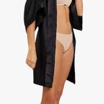 Cotton On Body Kimono Robe Gown Size M/L Black Photo 5