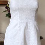 LF White Lace Eyelet Romper  Photo 0