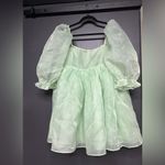 Selkie The Puff Dress Milky Jade XL Green Photo 3
