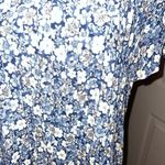 Positive Attitude vintage maxi dress with flattering pin tuck pleats. Blue Size 14 Photo 1