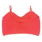 Aerie Ribbed Knit V Neck Bralette - Coral Size XL Photo 1