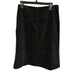 CLIO Skirt Womens 6 Small Black Embroidered A Line Pencil Vintage Cottagecore Photo 1
