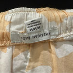 American Eagle  Outfitters Asymmetrical A-Line Skirt in White and Orange Photo 2