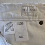 Lucky Brand 90s Loose Jean Shorts Women Size 4/27 Cut Off Distressed Denim White Photo 4