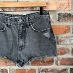 Madewell  Gray Relaxed Denim Jean Shorts, 28 Photo 2