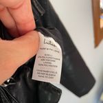 Lulus Up on a Tuesday Black Vegan Leather Jacket NEW size small Photo 11