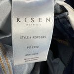 Risen Skinny Jeans Size 5 / 27 Paint Splatter Detail Medium Wash Blue Photo 7