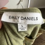 Green Gold Floral Top, Boho, Y2K, Fairycore, Soft Grunge, Earthy, Large, Vintage Photo 3