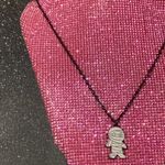 Mummy Necklace Black Jewelry for Women Gothic Halloween Creepy Costume Egirl Emo Photo 5