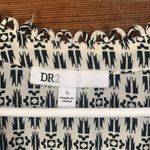 DR2 Sleeveless Tunic Blouse Black and White Top Size Small Photo 5