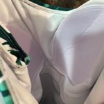 Hilor One Shoulder Palm Leaf One Piece Swimsuit, NWT White Size 14 Photo 6