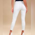 AGOLDE  Premium White Skinny Raw Distressed Hem Style A018-1013 Size 26 Photo 1