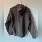 None I Love you, Say it Back Sweatshirt Hoodie Brown Photo 1