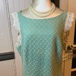Nine & Co. Light Turquoise sleeveless dress. Size 12 Photo 1